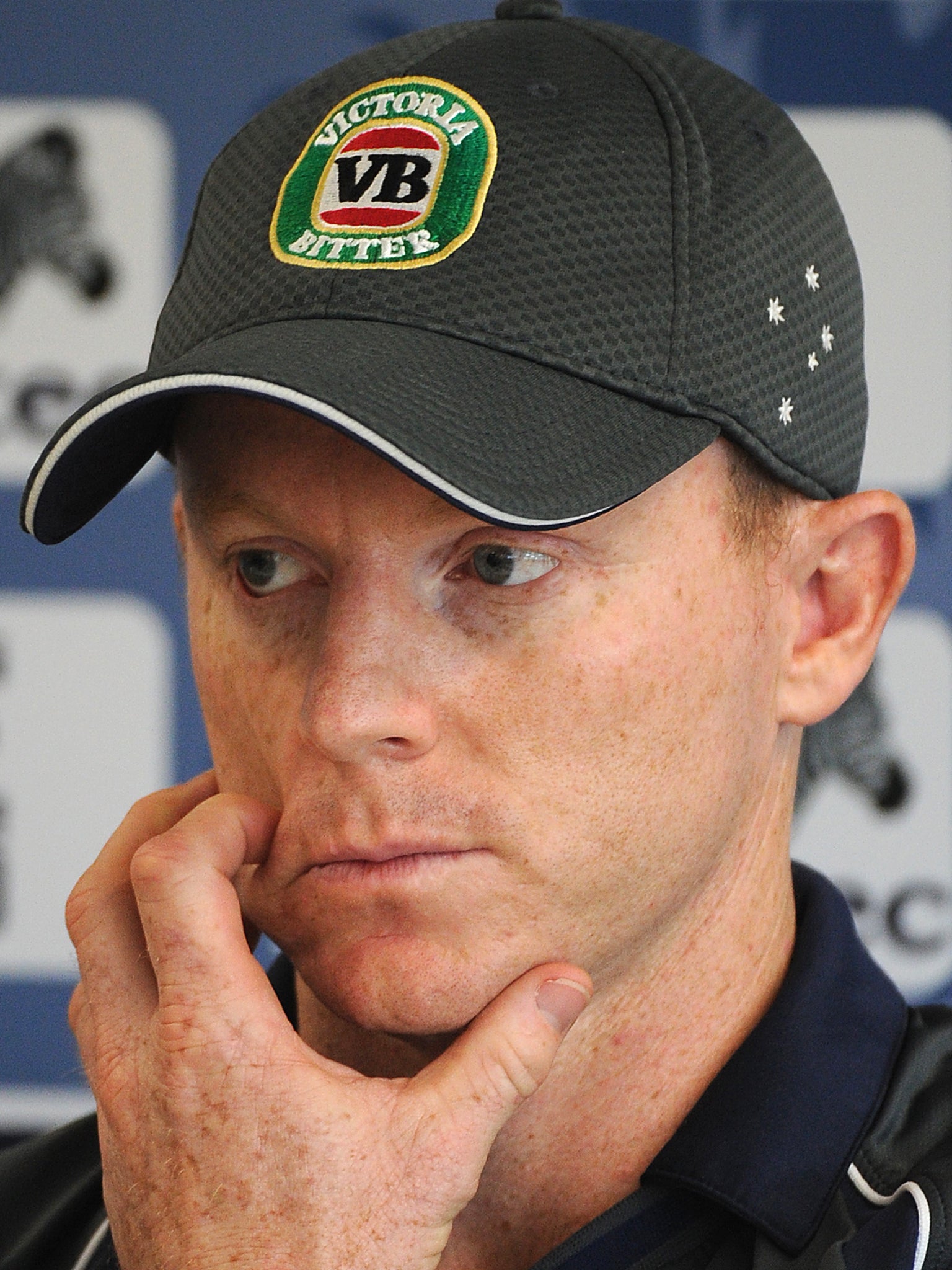 Another batting failure in the next Test will leave Chris Rogers' Australia place under threat