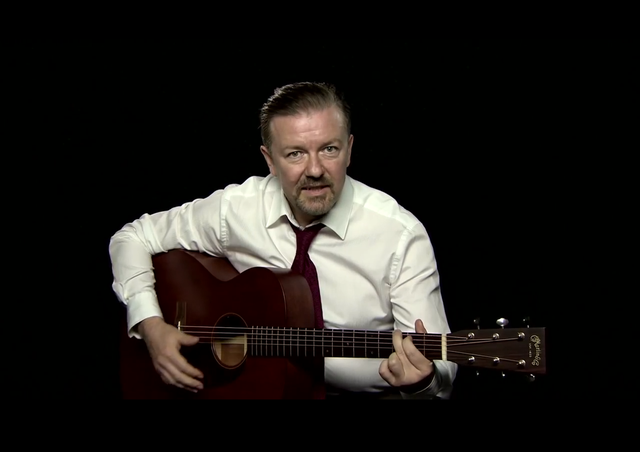 Gervais' 'Learn Guitar with David Brent' YouTube series 