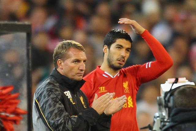 Brendan Rodgers insists Luis Suarez understands why Liverpool are refusing to sell him to Arsenal