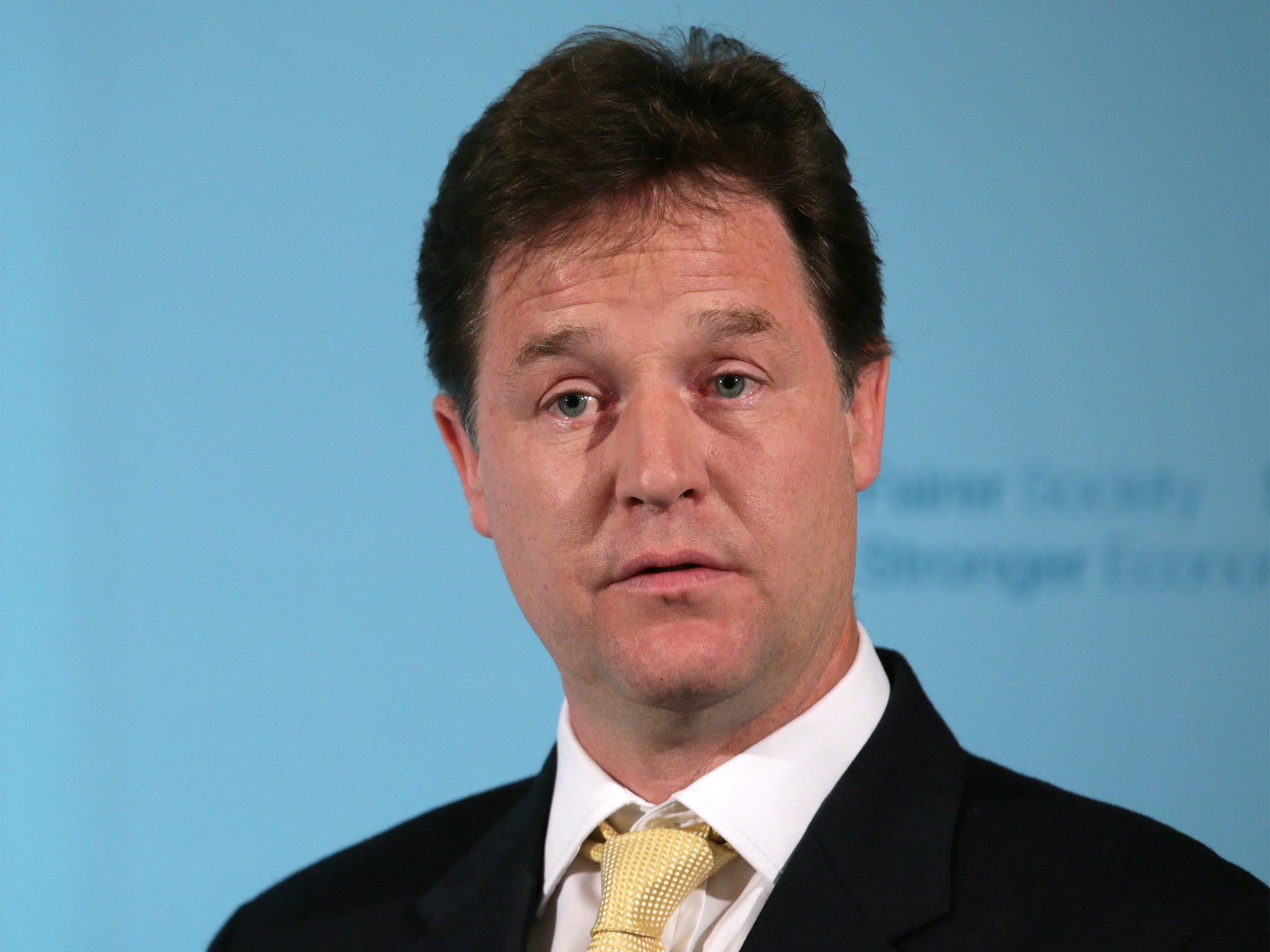Clegg: 'We have sceptics who still insist that if you are pro-Green you are somehow anti-growth'