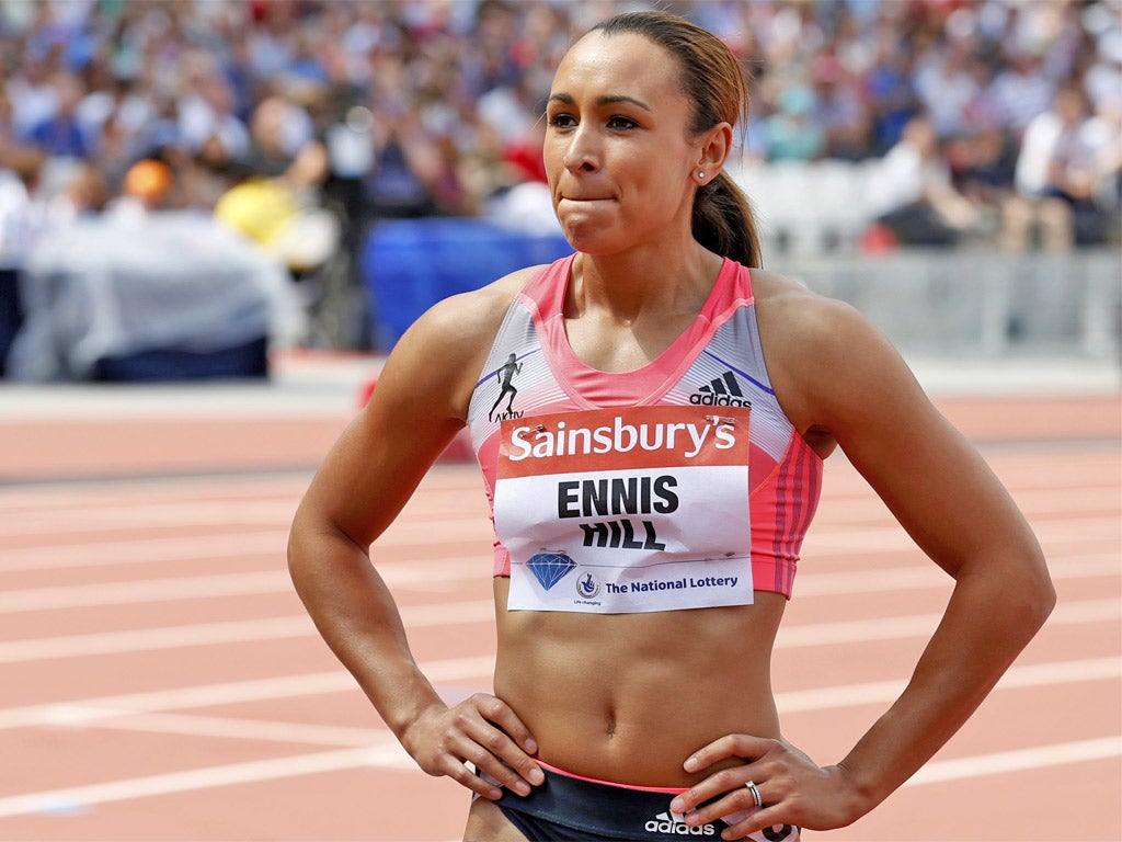 Jessica Ennis-Hill has lost her fitness battle