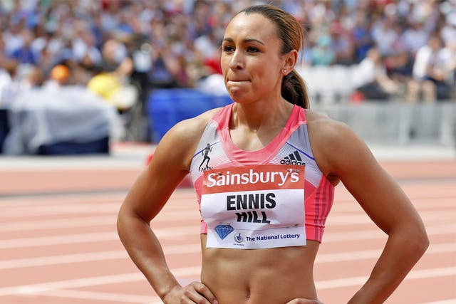 Jessica Ennis-Hill has lost her fitness battle