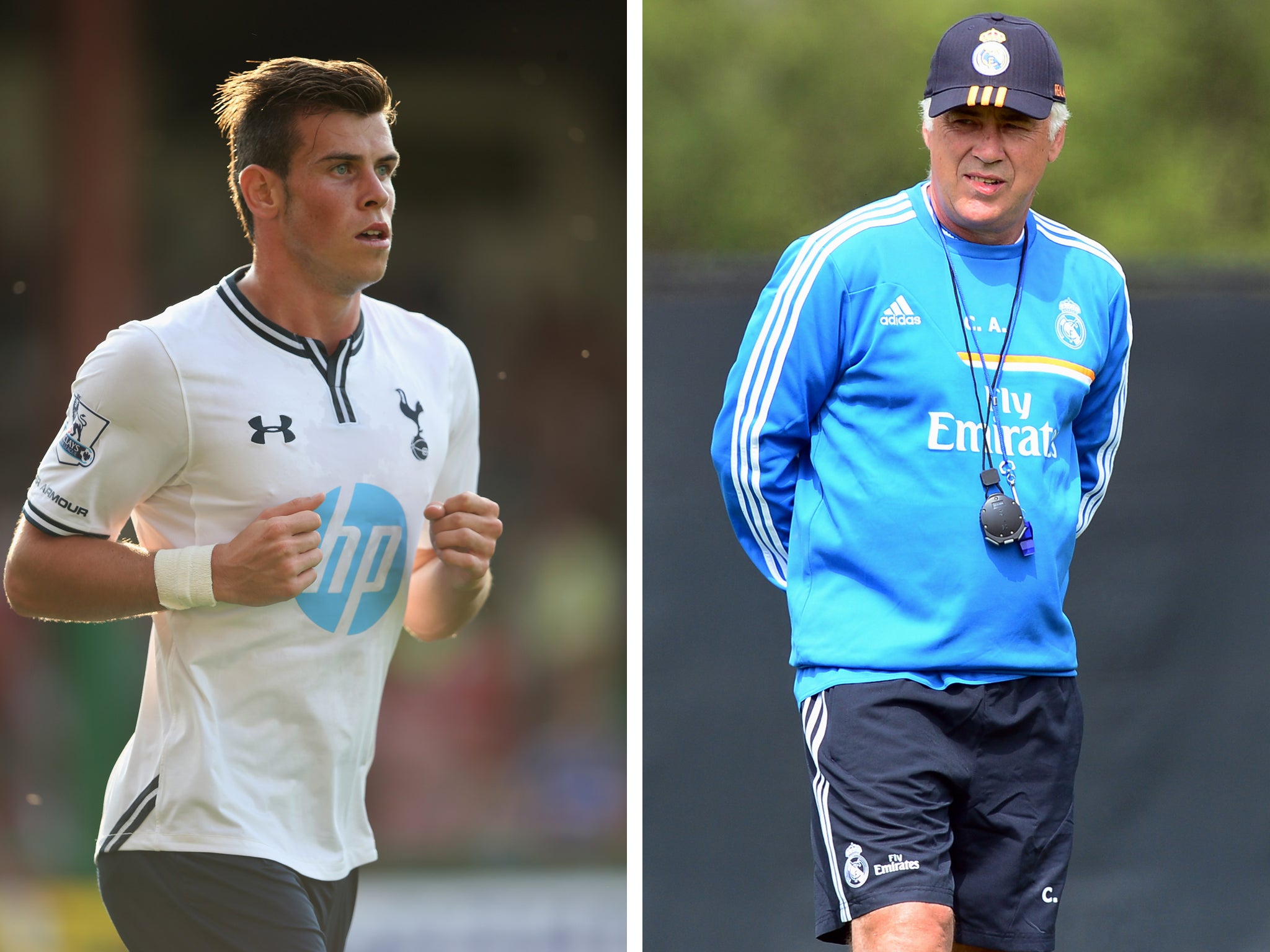 Carlo Ancelotti has been speaking over the proposed transfer of Tottenham's Gareth Bale to Real Madrid