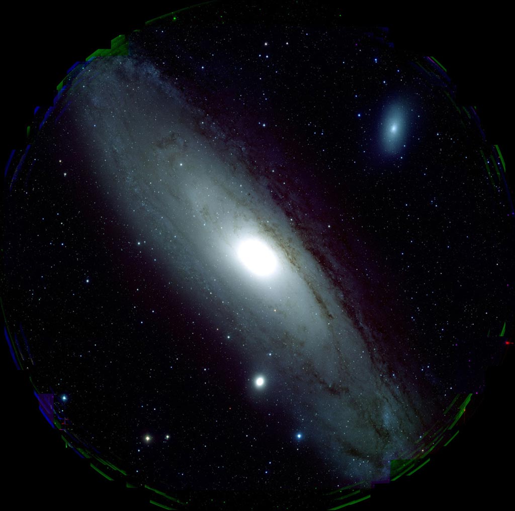 The Andromeda Galaxy captured by the Hyper Suprime Cam on the Subaru Telescope