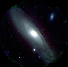 Hyper cam captures stunning image of Andromeda