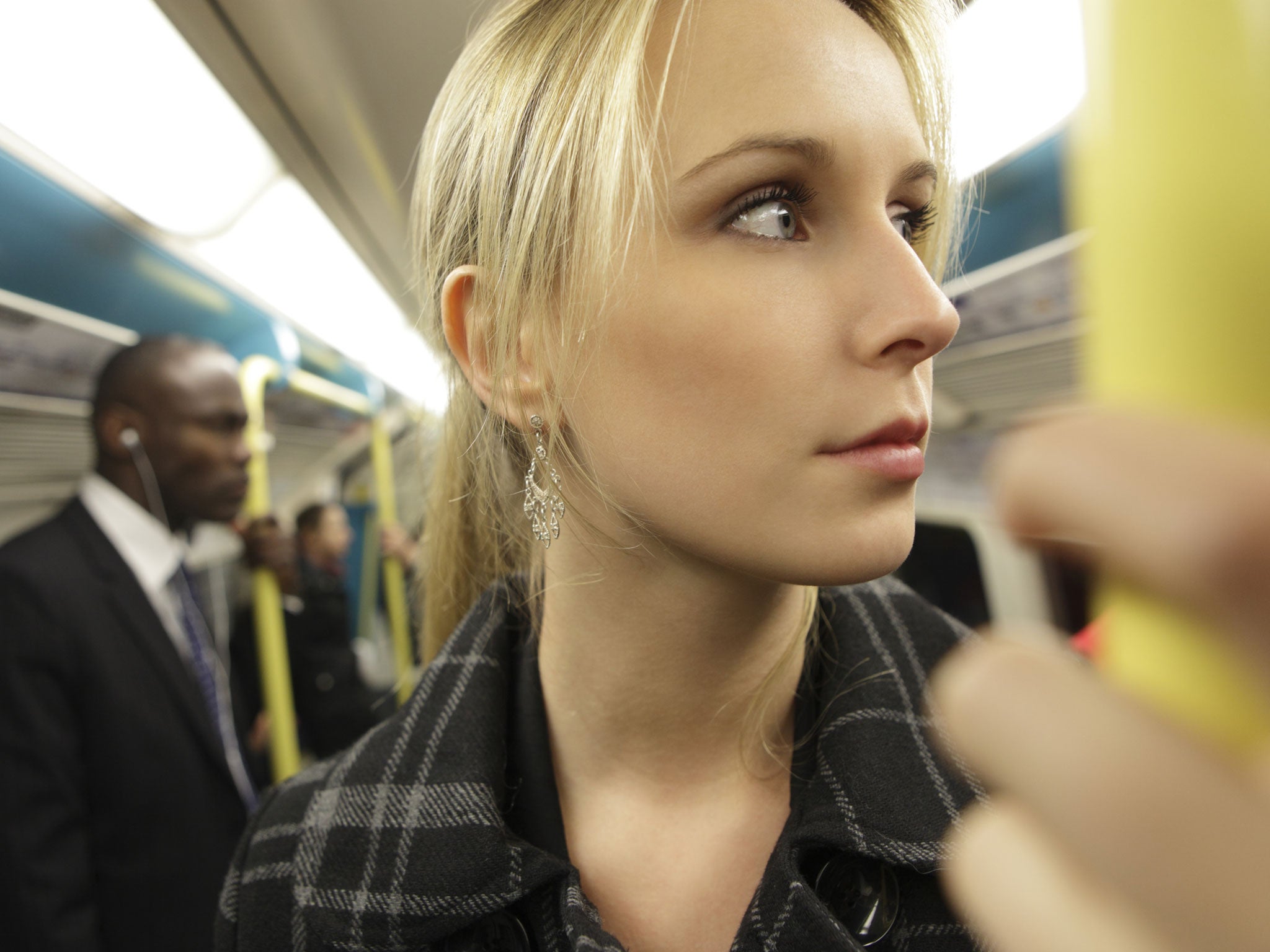 More than eight per cent of UK adults have photographed attractive strangers on public transport