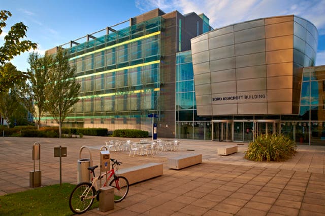 Lord Ashcroft International Business School on the Chelmsford campus