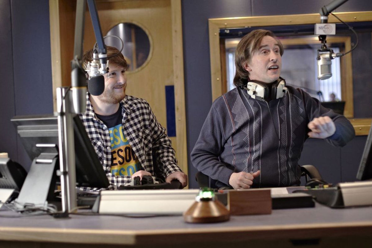 'Imagine trying to do your job with Alan Partridge glaring at you': Tim ...