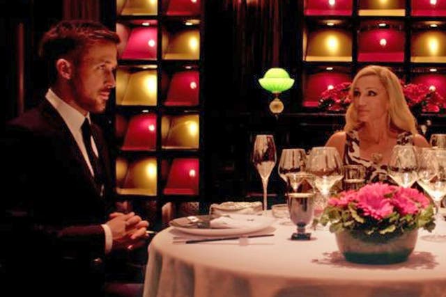 Ryan Gosling and Kristin Scott Thomas in Only God Forgives