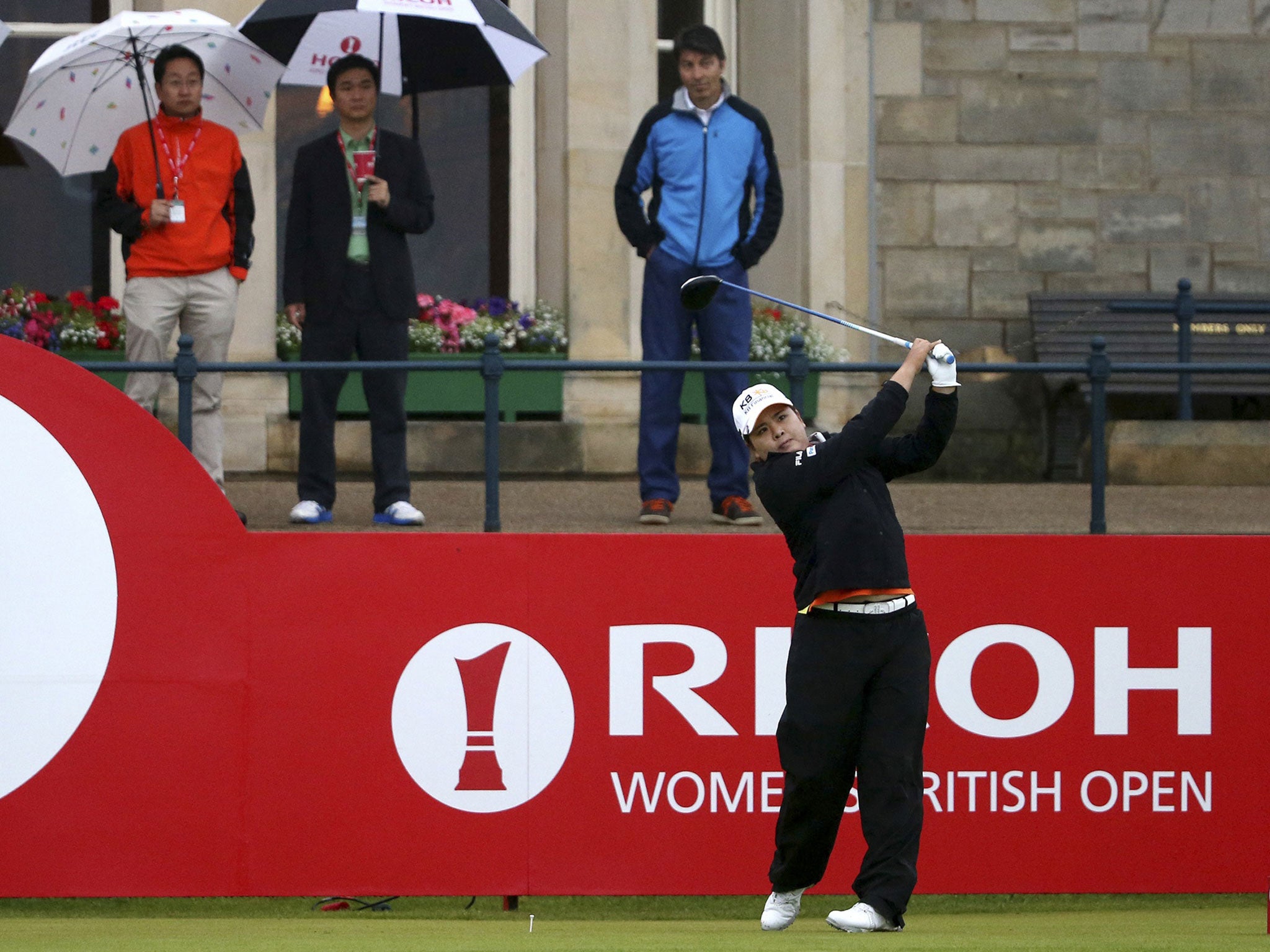 Inbee Park had an early start at St Andrews and carded an opening 69