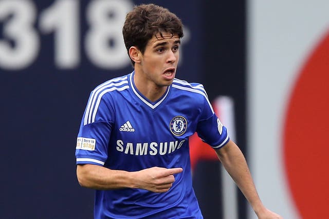 Chelsea playmaker Oscar