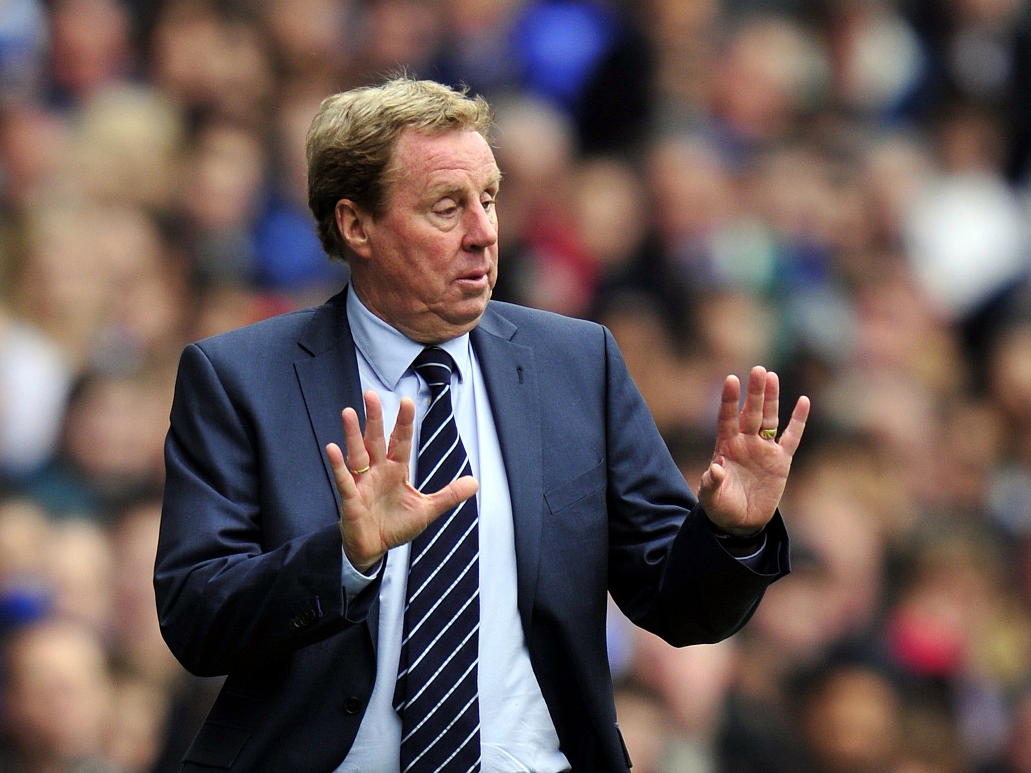 Harry Redknapp faces a challenge in getting QPR back to the Premier League
