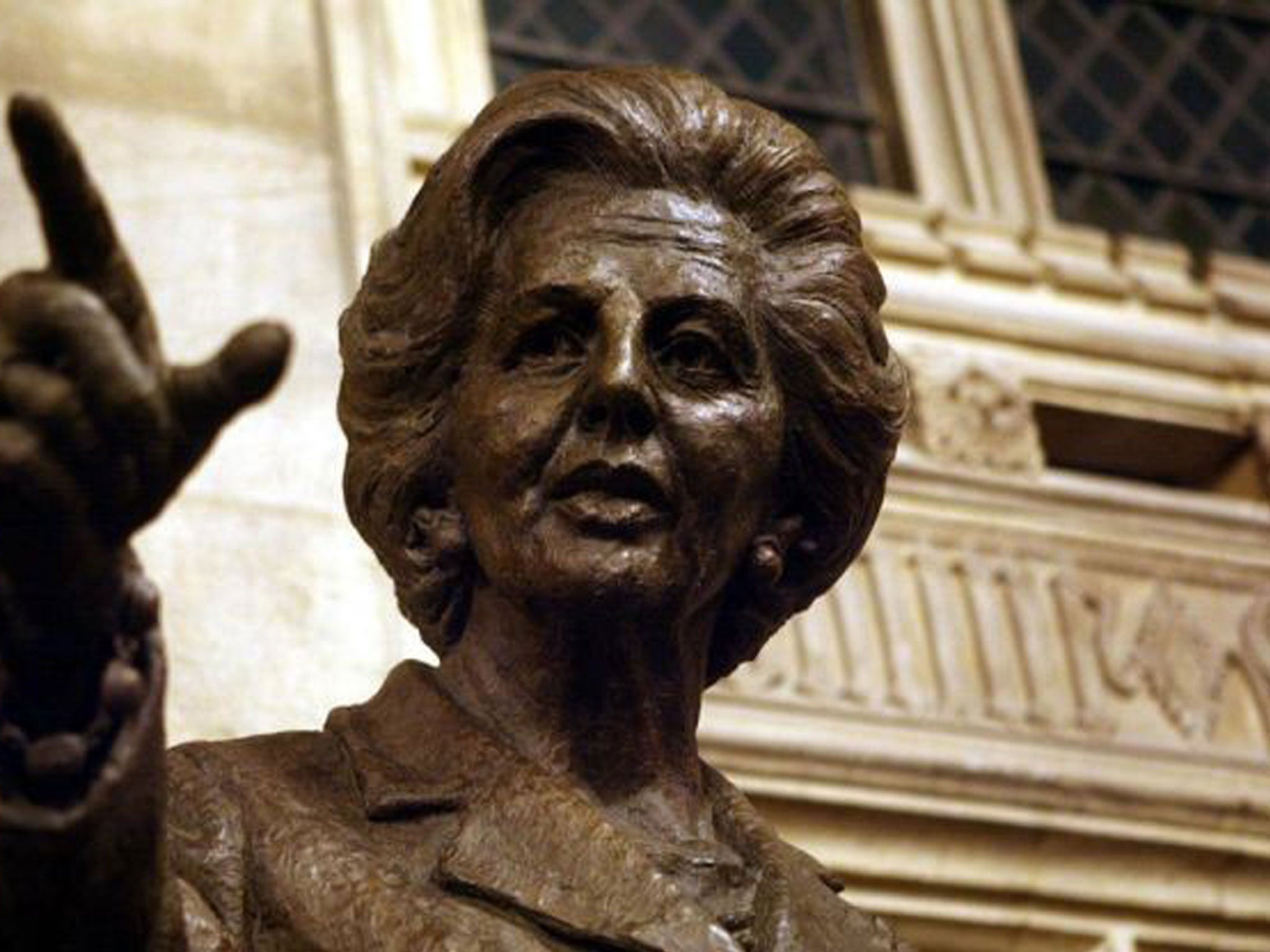 Statues of former prime ministers are being damaged by MPs touching them for good luck