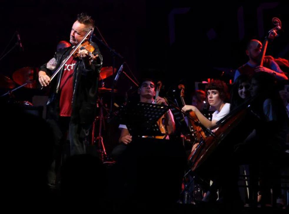 Nigel Kennedy with The Palestine Strings at Jerusalem Festival 2012