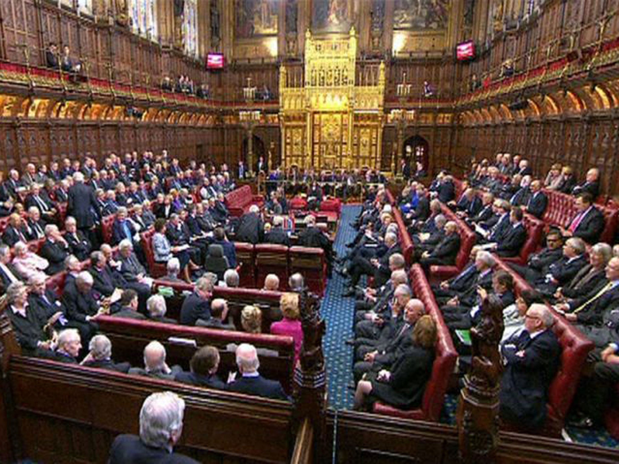 Lord Mackenzie and Lord Laird will not be able to sit in the House of Lords for months