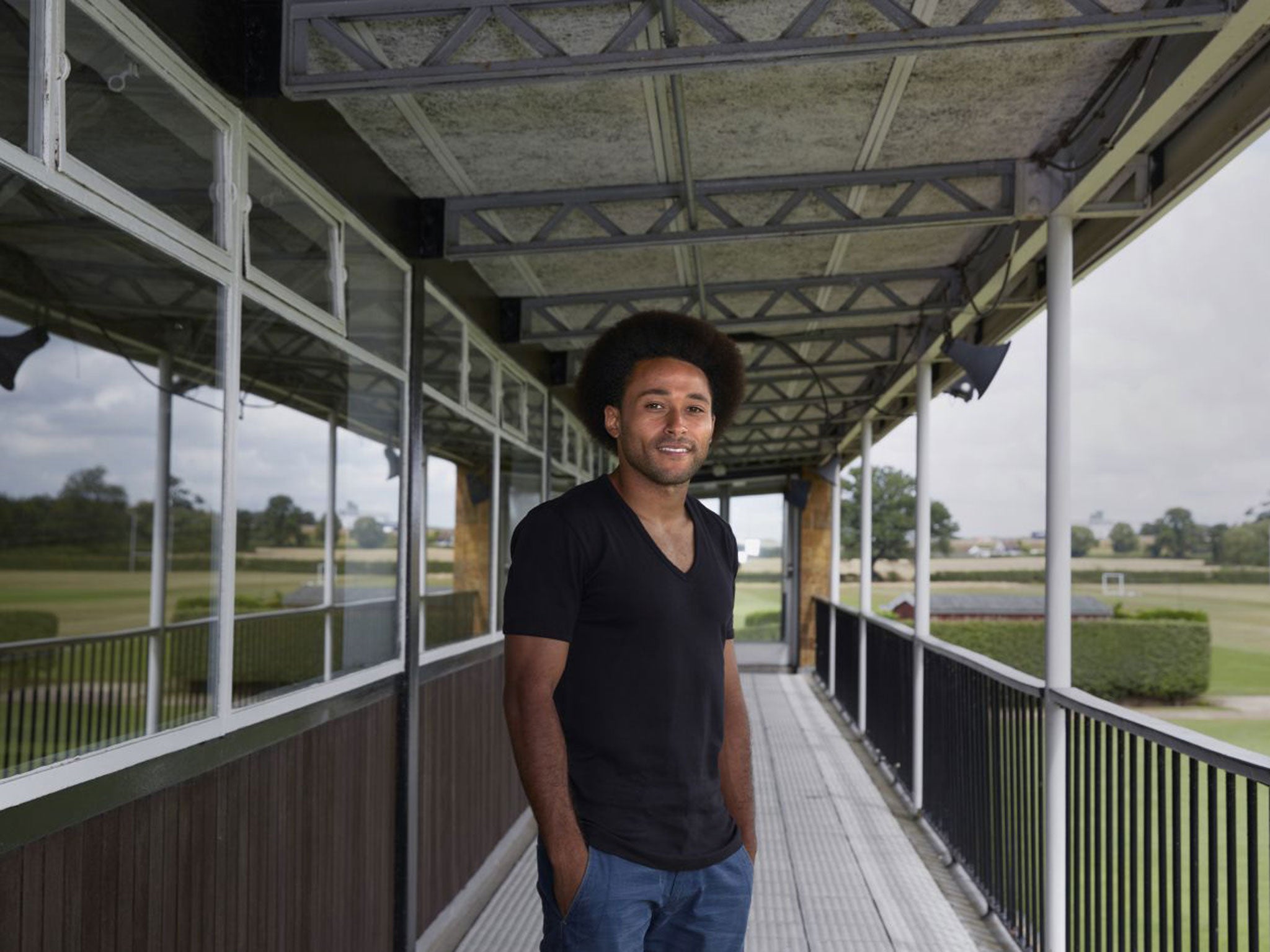 Ikechi Anya was born in Scotland to a Romanian mum
and Nigerian dad