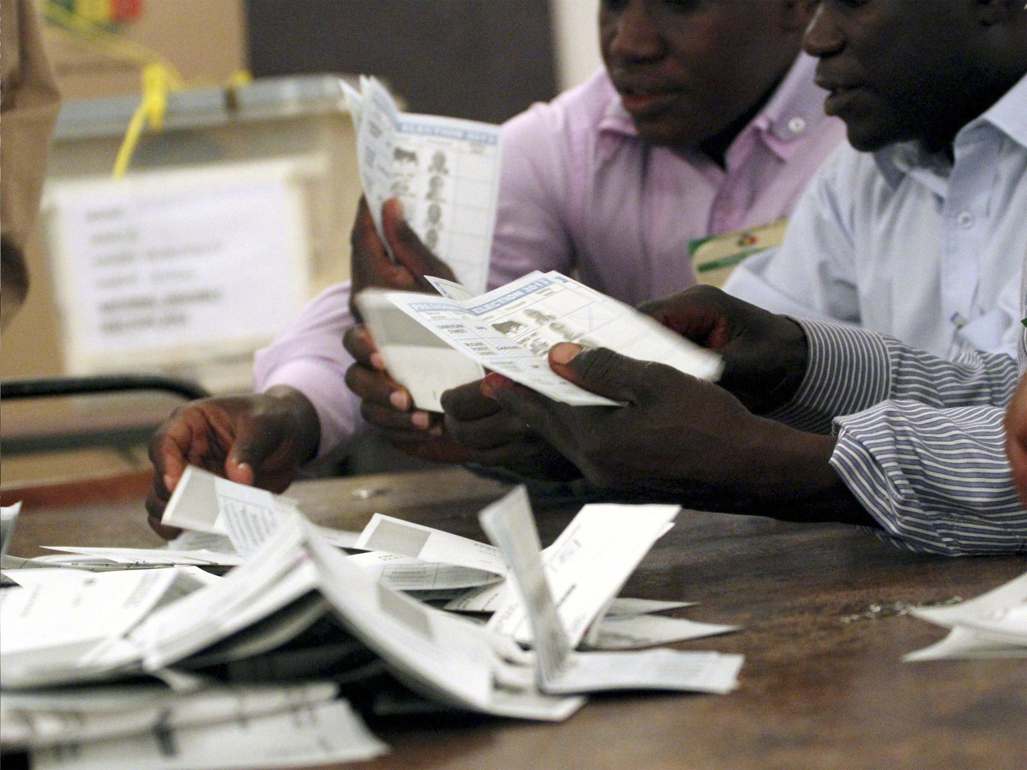 Votes counted in Harare last week appear to show a Mugabe victory
