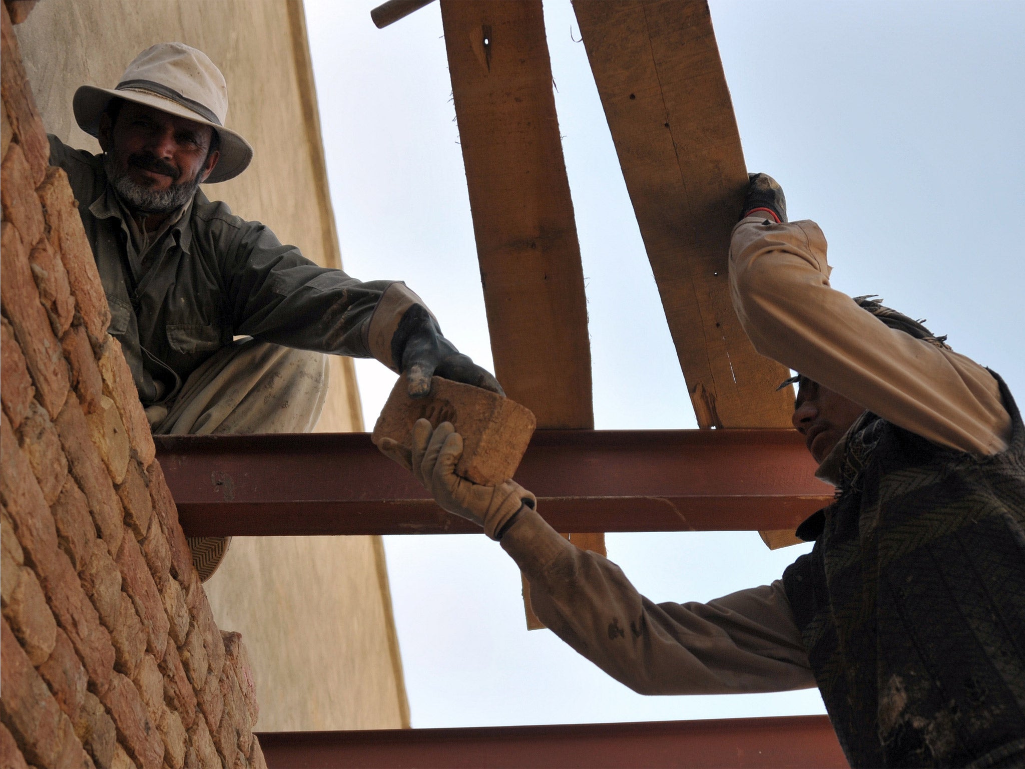 Contracts for Afghan reconstruction are not covered by Pentagon rules