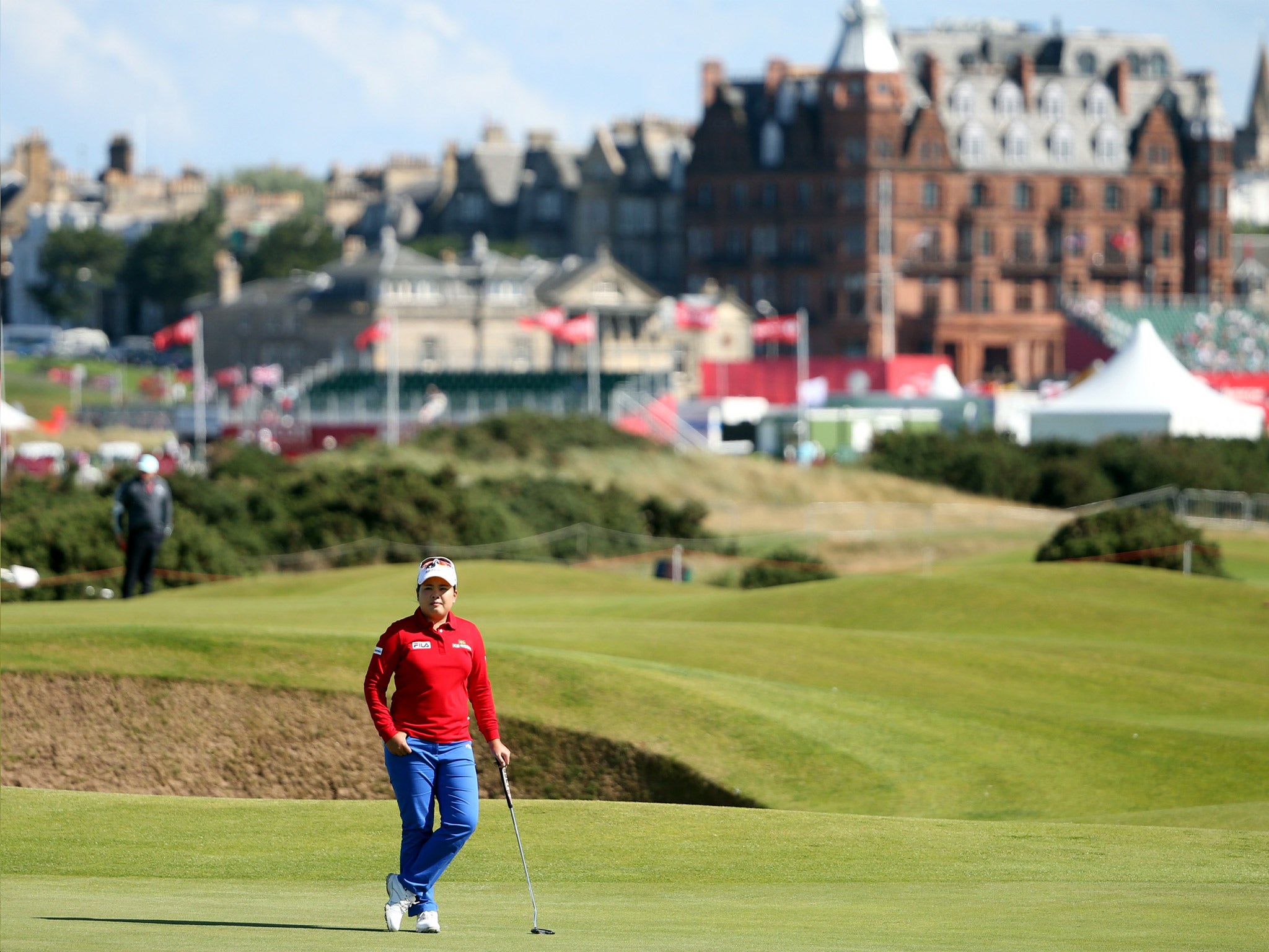 Inbee Park, the South Korean who is looking to make history at St Andrews today