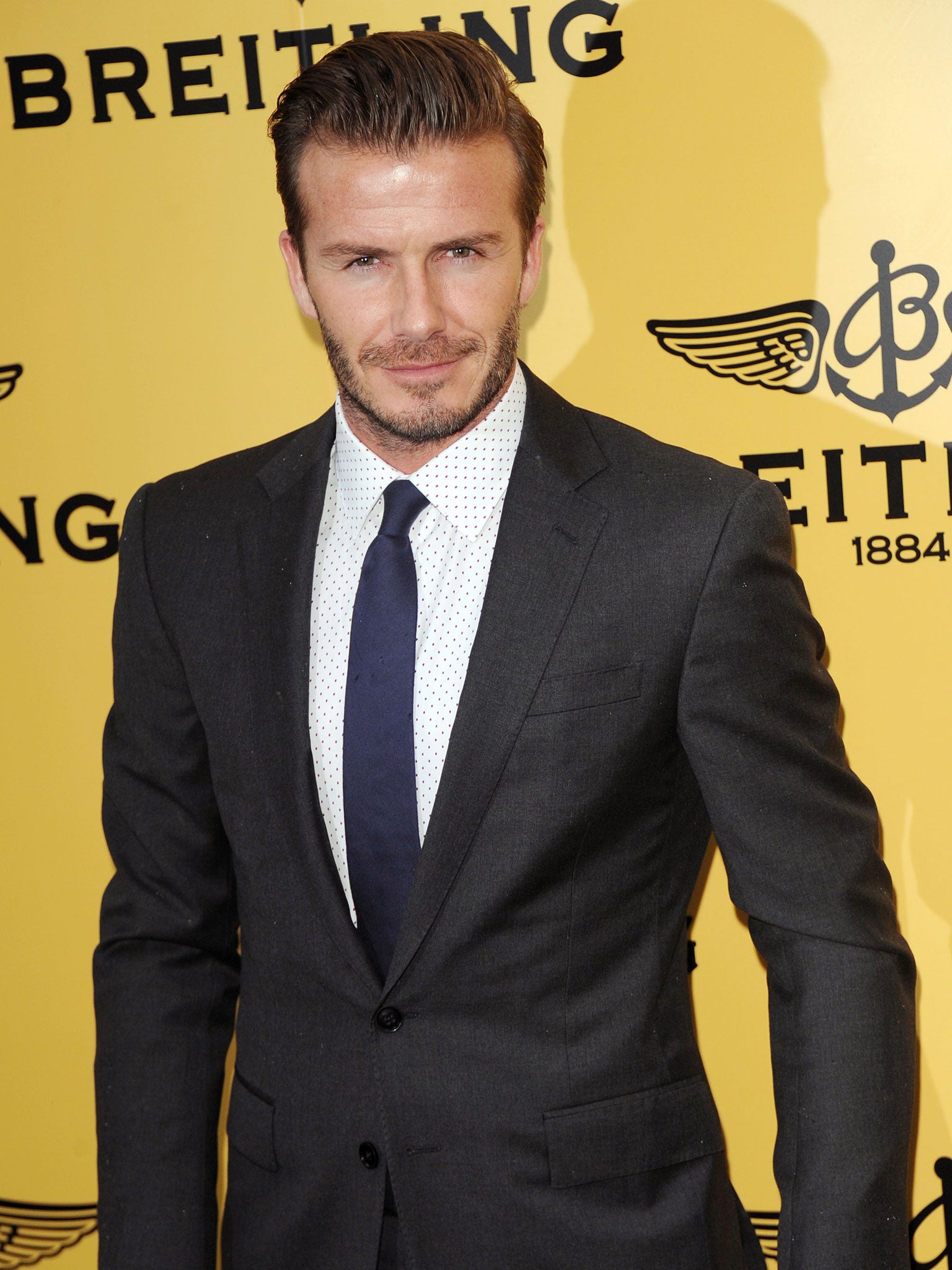 David Beckham has reportedly been involved in a car crash outside his Beverley Hills home