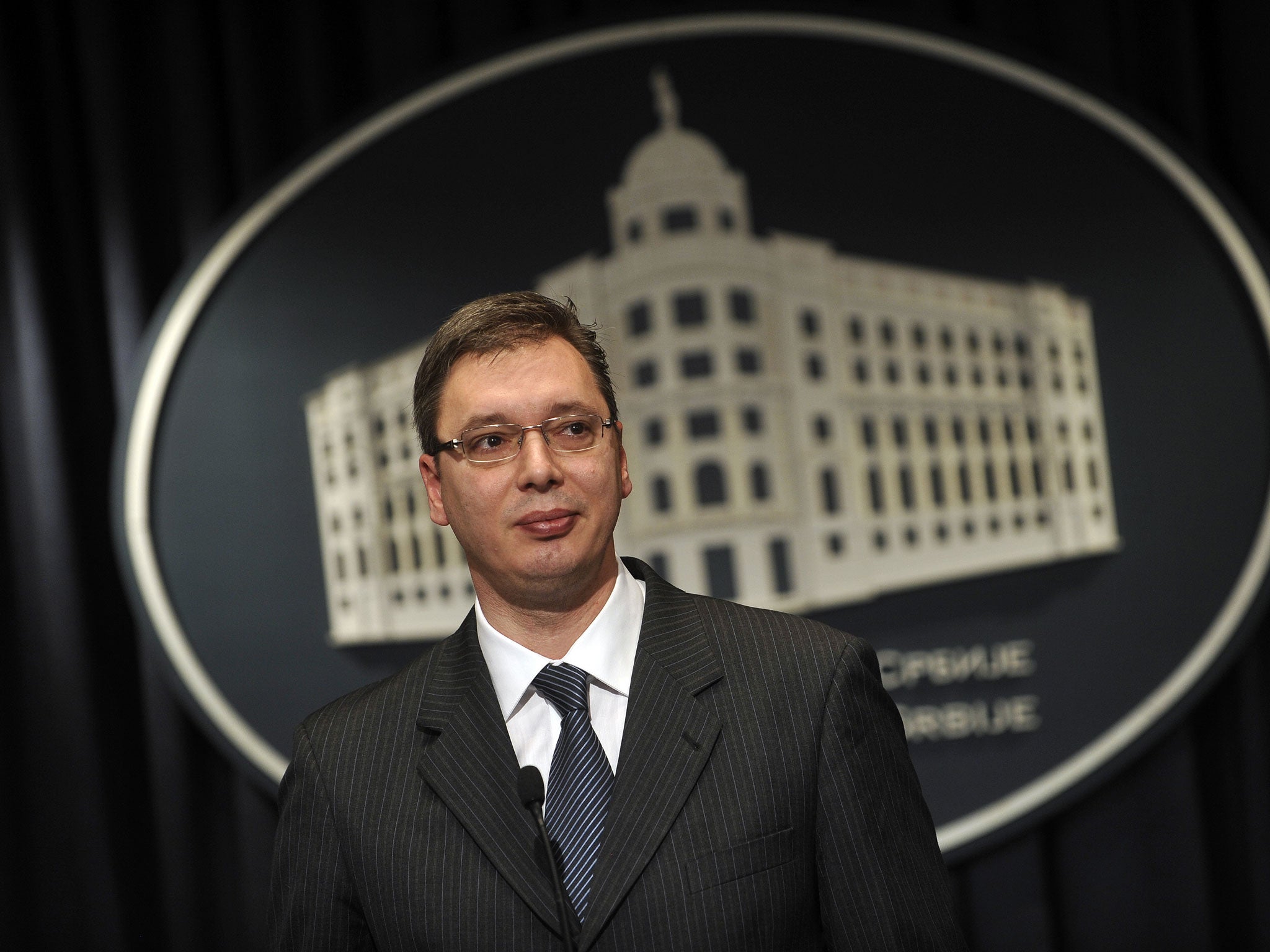 Serbia’s Deputy Prime Minister Aleksandar Vucic