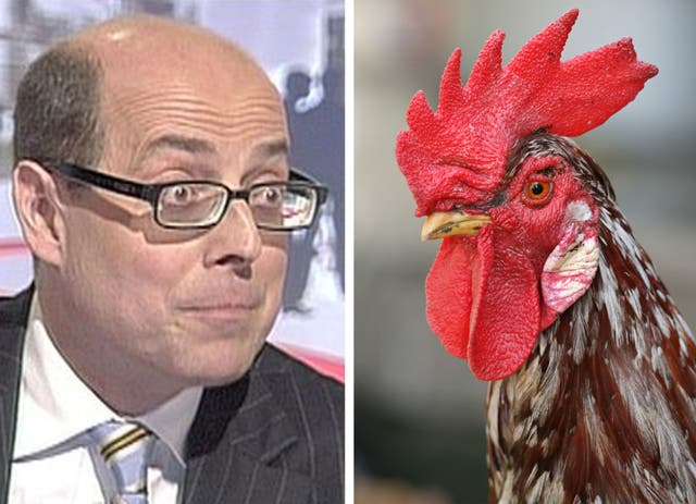 Nick Robinson apologises after Twitter threat to kill cockerel that disturbed sleep at Suffolk countryside home