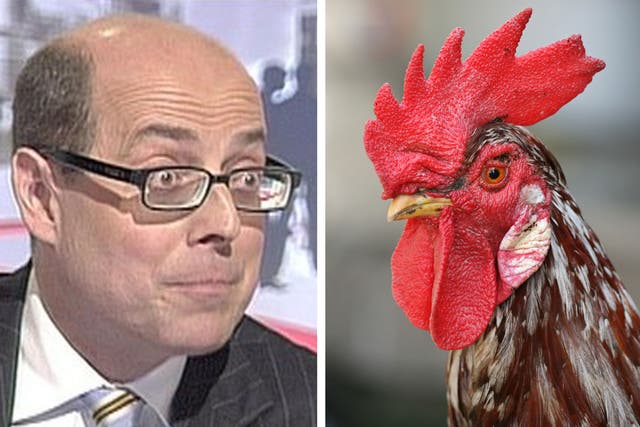 Nick Robinson apologises after Twitter threat to kill cockerel that disturbed sleep at Suffolk countryside home