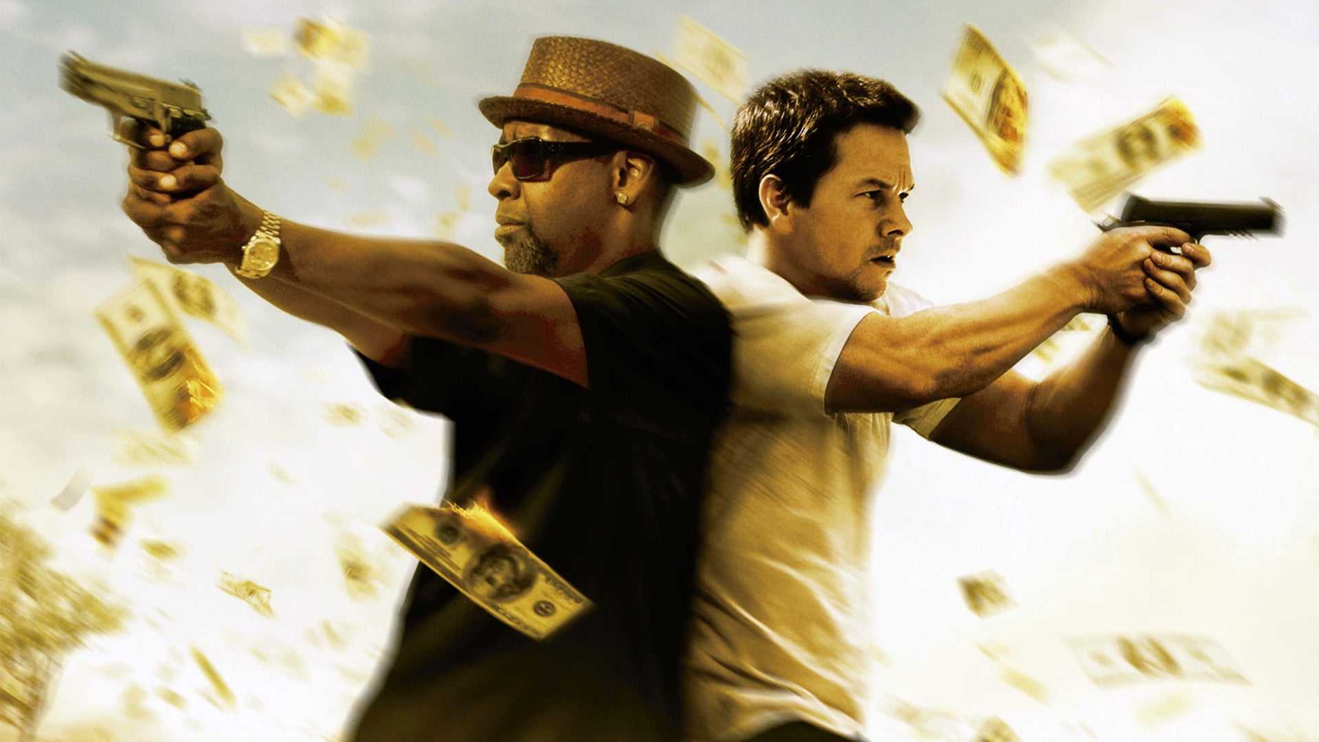 2 Guns starring Denzel Washington and Mark Wahlberg