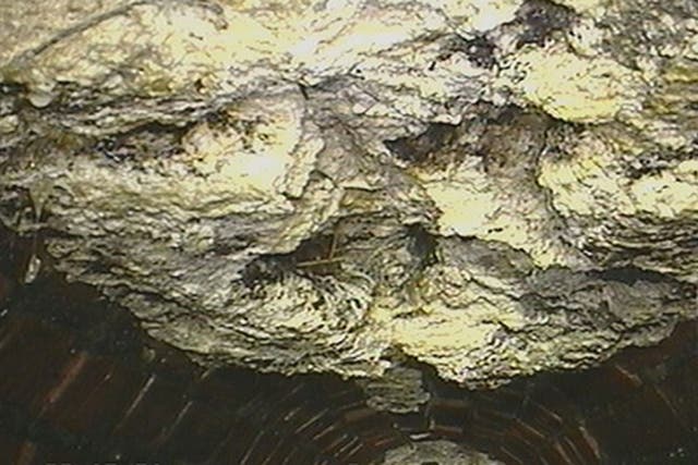 The congealed mushy deposit, dubbed a 'fatberg' by the authority, is thought to be the largest ever found in Britain. 