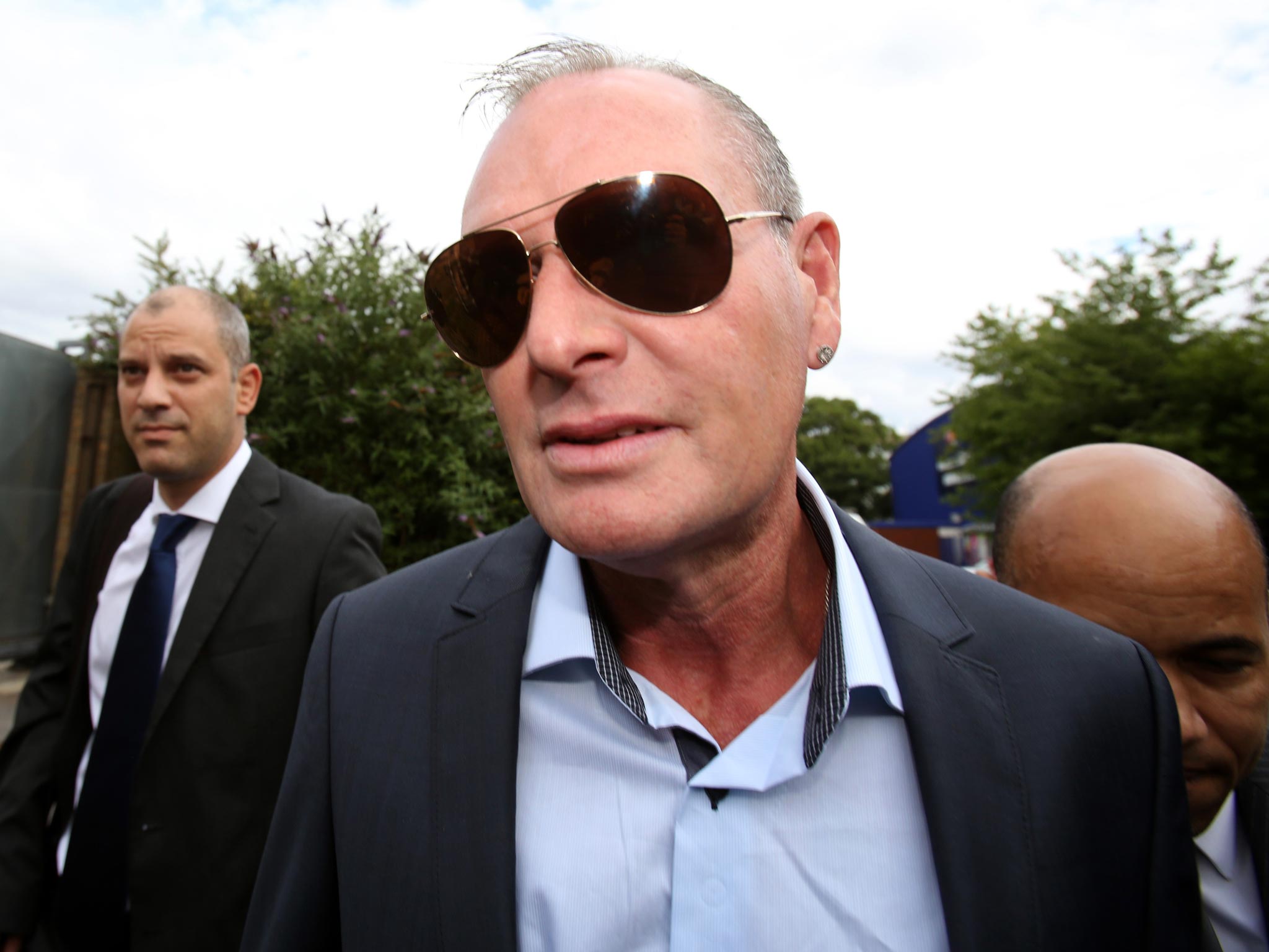 Former England Footballer Paul Gazza Gascoigne Fined £