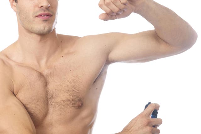 Seven per cent of young men have recently stopped using deodorant