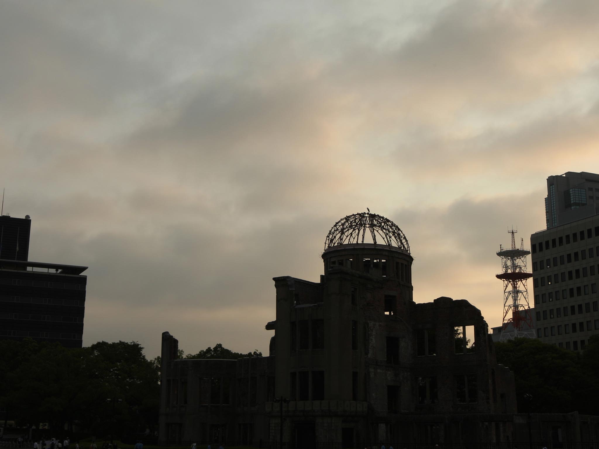 The Atomic Bomb Dome in the Hiroshima Peace Memorial Park