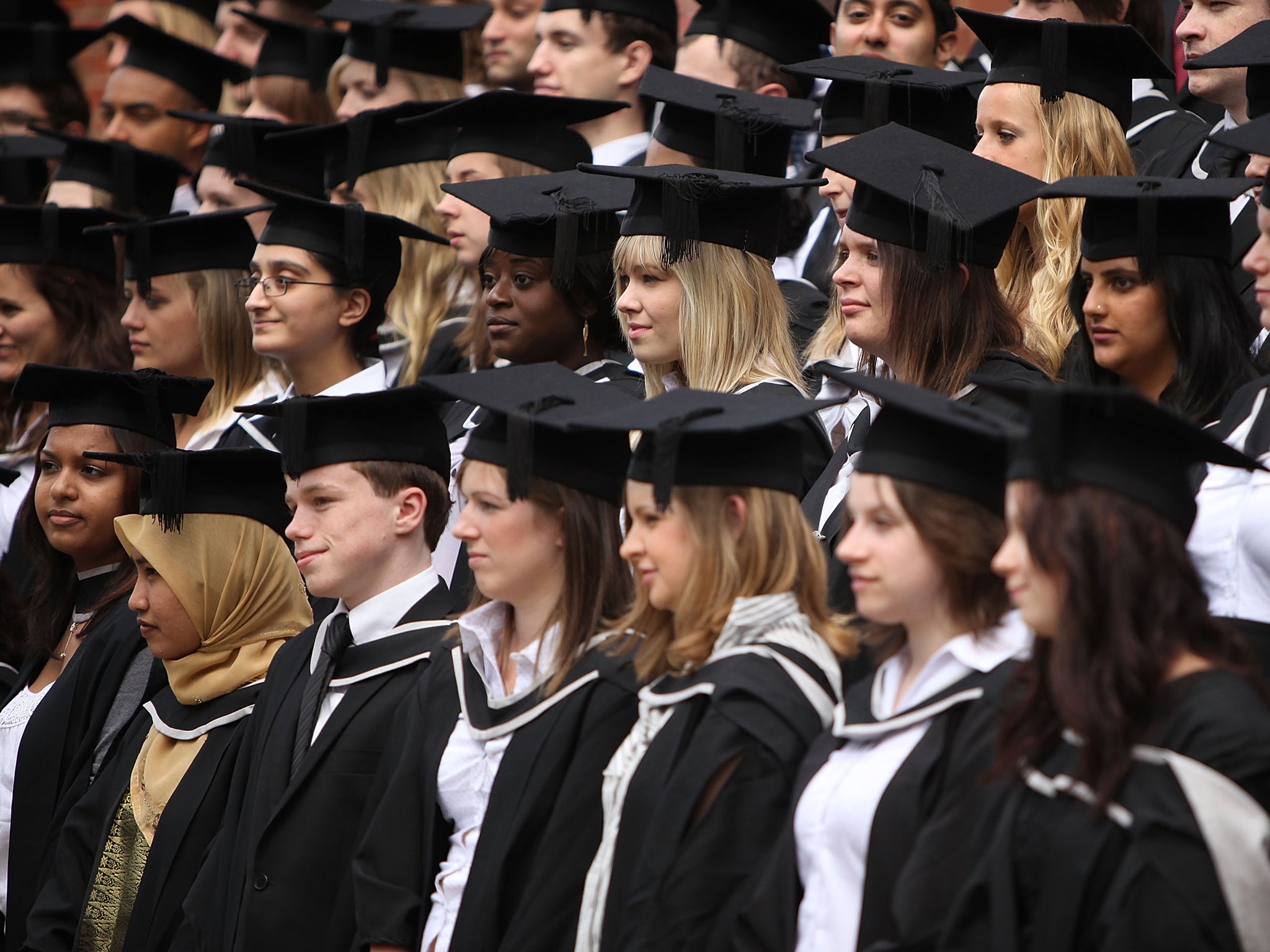 The gap between the numbers of men and women applying to university has widened since 2013