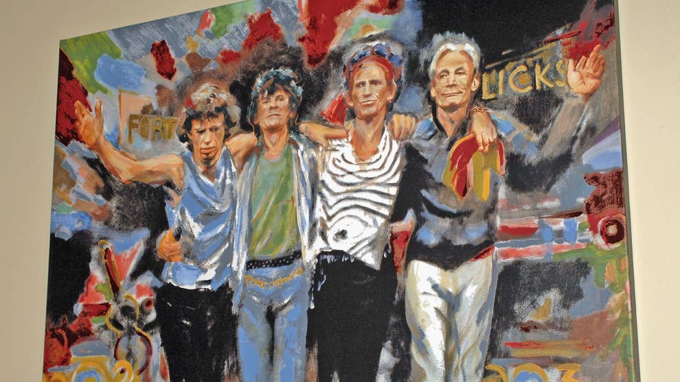 In pictures: Ronnie Wood's artwork exhibitions | The Independent | The