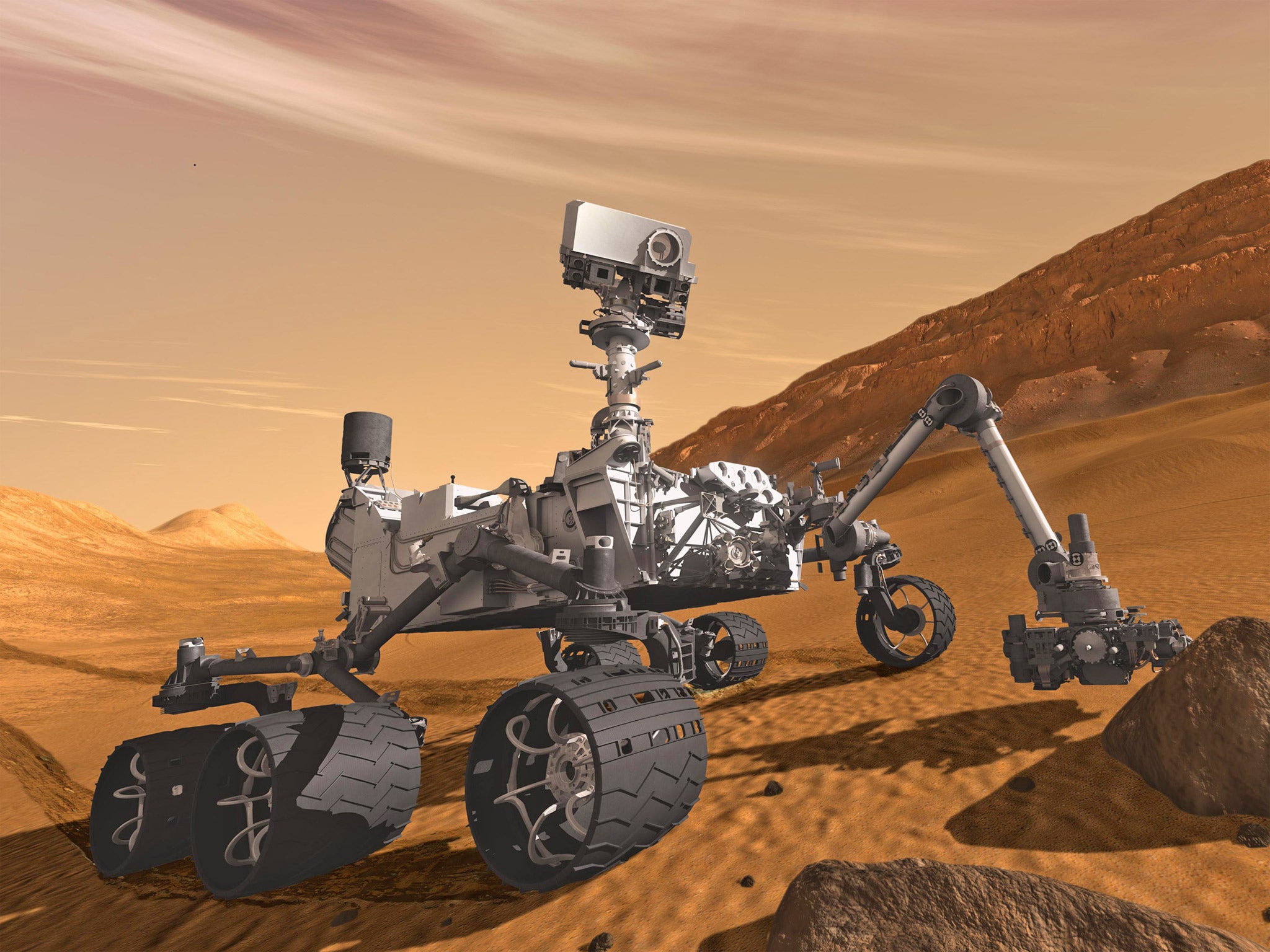 Curiosity survived its daredevil landing on Mars one year ago