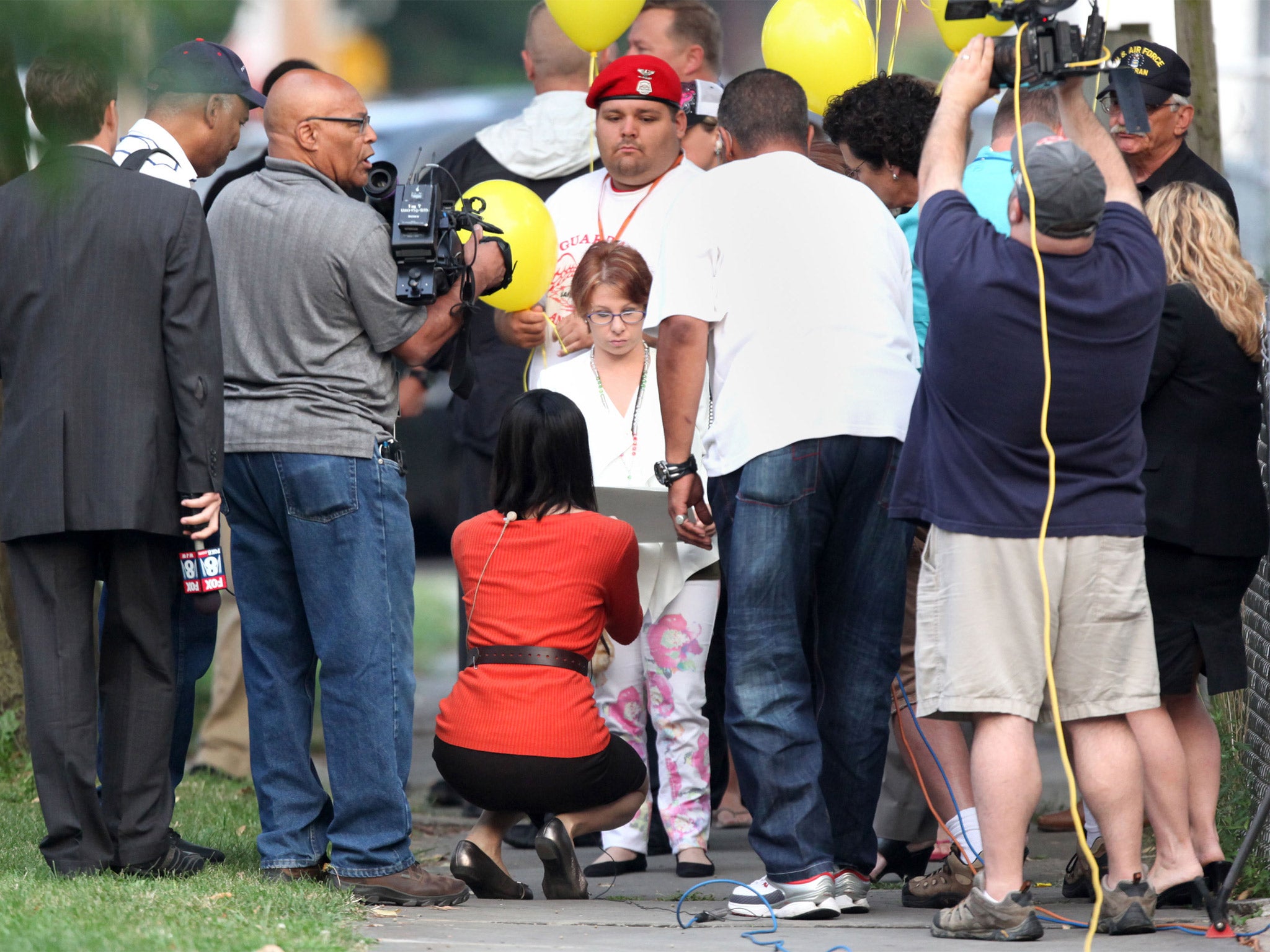 Kidnap victim Michelle Knight witnessed the destruction of the Castro home