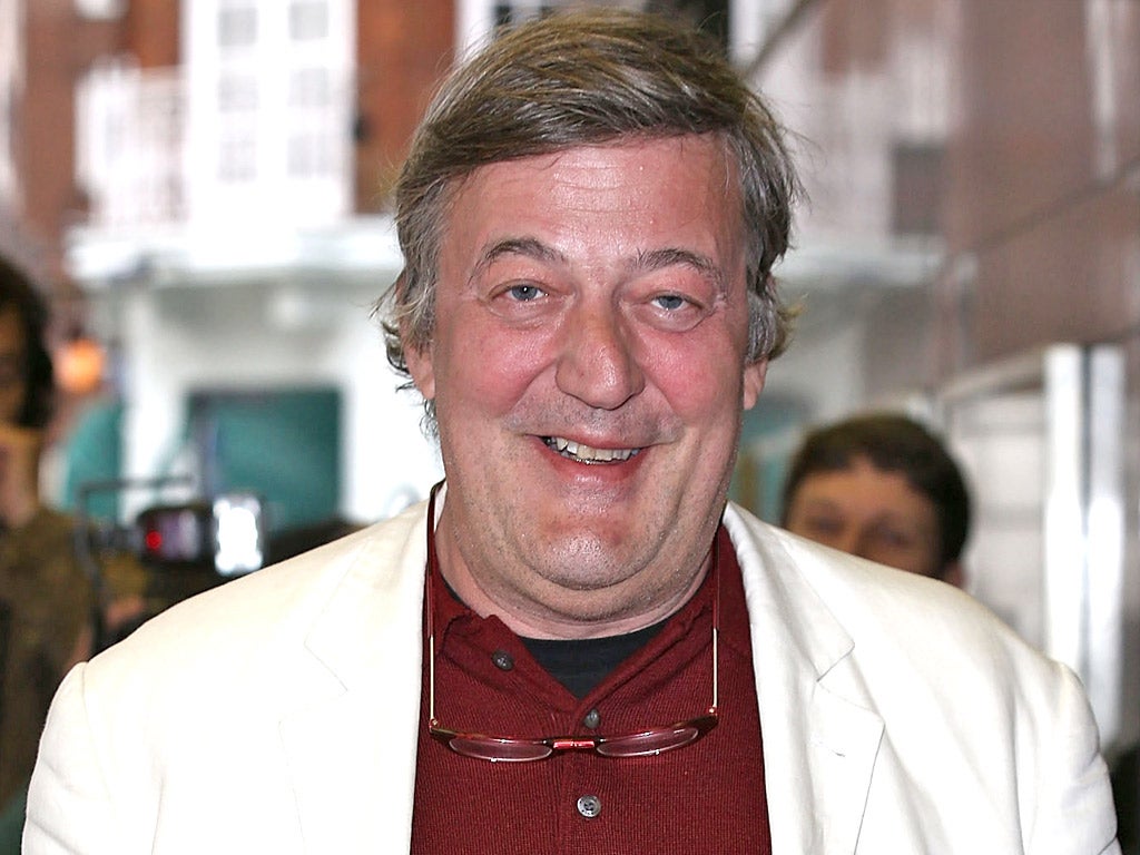 Stephen Fry has spoken out against Russia hosting the Games