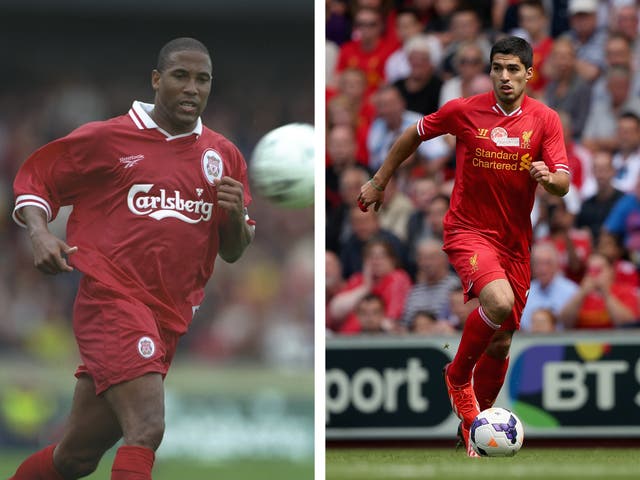 John Barnes has criticised Luis Suarez by claiming the striker thinks he is superior to the rest of the Liverpool squad