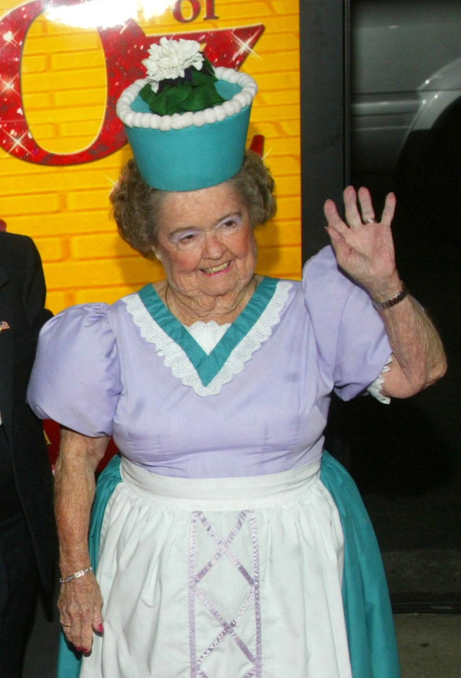Original Munchkin actress Margaret Pellegrini who has died at the age of 89.
