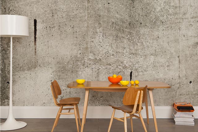 If you don’t live in a warehouse but hanker after the concrete walls this faux concrete wall mural might be just what you need. Surface View Concrete III mural, from £35/sq metre, <a>surfaceview.co.uk</a>