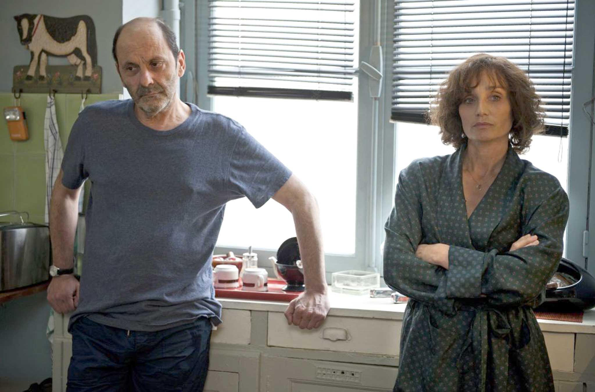 Jean-Pierre Bacri and Kristin Scott Thomas in 'Looking for Hortense'
