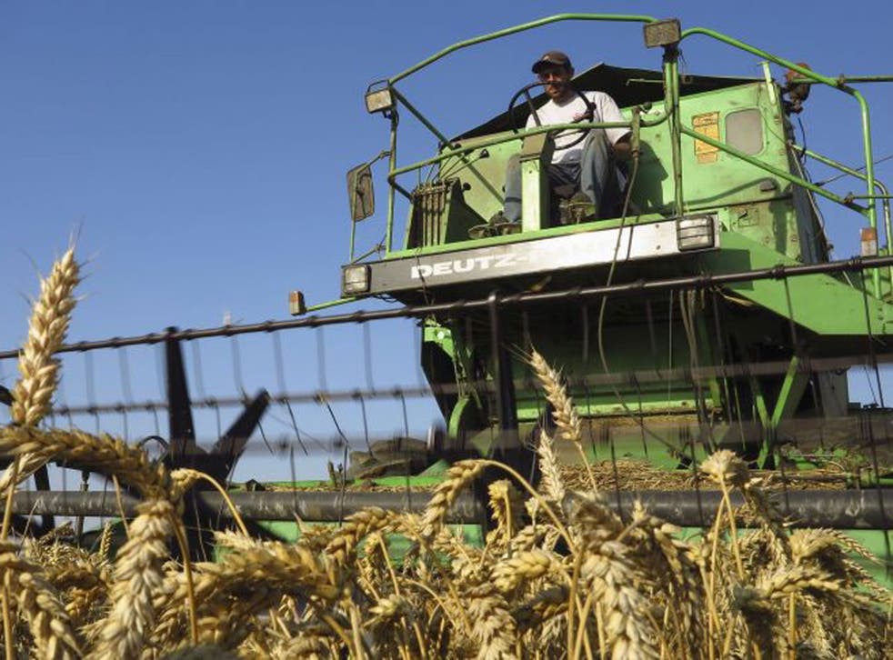 Farmland is increasingly bought as an investment, causing prices to rise sharply