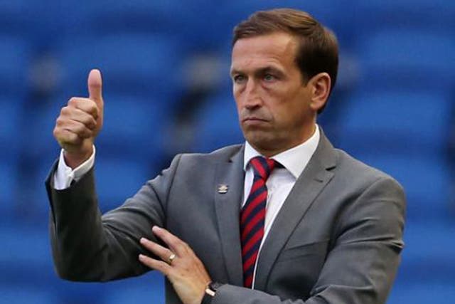 Justin Edinburgh's side won 3-1 at Brighton in the Capital One Cup on Tuesday