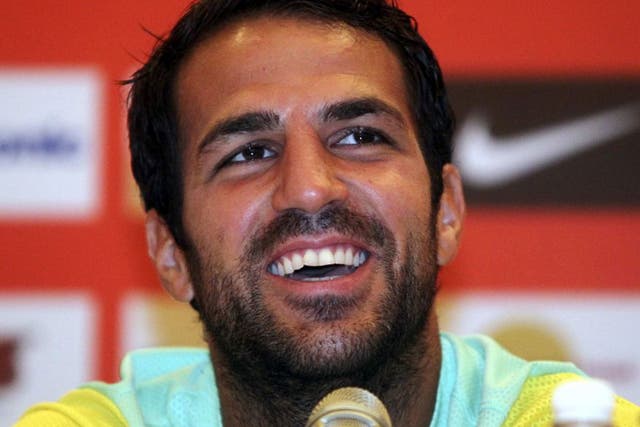 Fabregas said yesterday it 'never went through my head not to continue here'