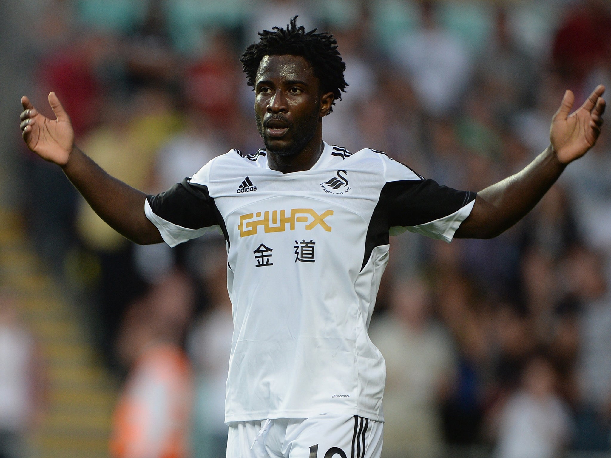 Wilfried Bony has settled into life with Swansea following his move from Vitesse Arnhem in the summer