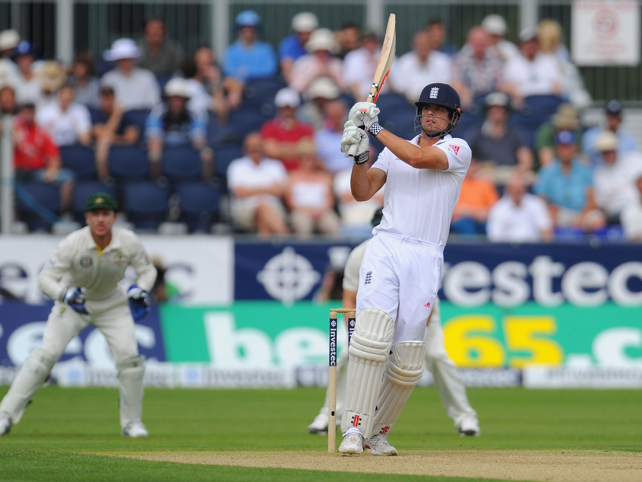 <b>Top Performers</b><br/><br/>
England:<br/>
It was not a day to remember for English batsmen, but <b>Alastair Cook </b> <i>(pictured)</i> top scored, battling through to a half century before embarrassingly leaving a delivery that nipped back and trapped him dead in front.  <b>Jonathan Trott </b> also briefly looked settled but then promptly got out. <br/>