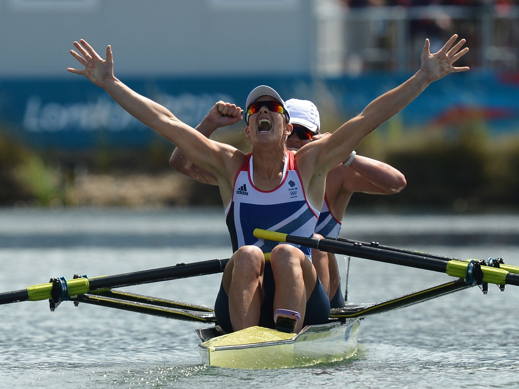 Katherine Grainger wins Olympic gold