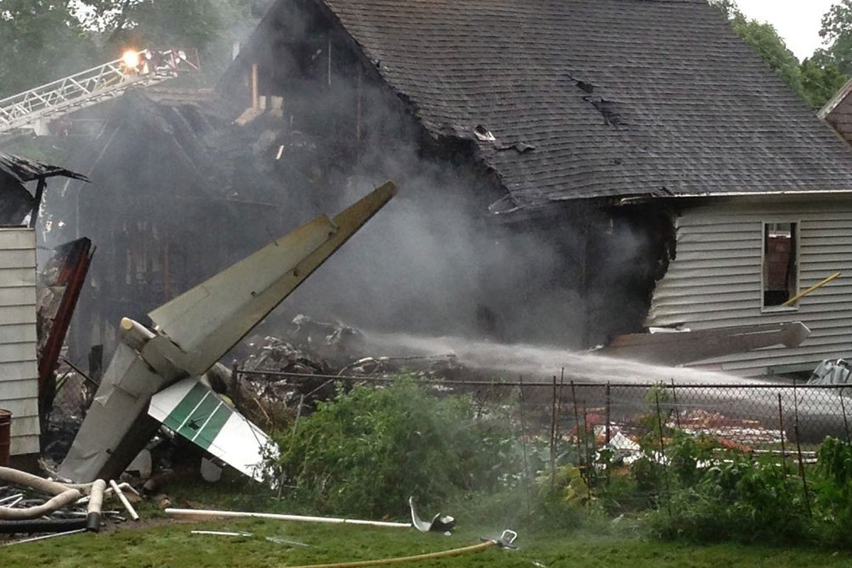 Six feared dead after plane crashes into Connecticut neighbourhood ...