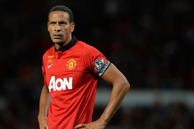 Rio Ferdinand's testimonial ended in defeat for Manchester United against Sevilla
