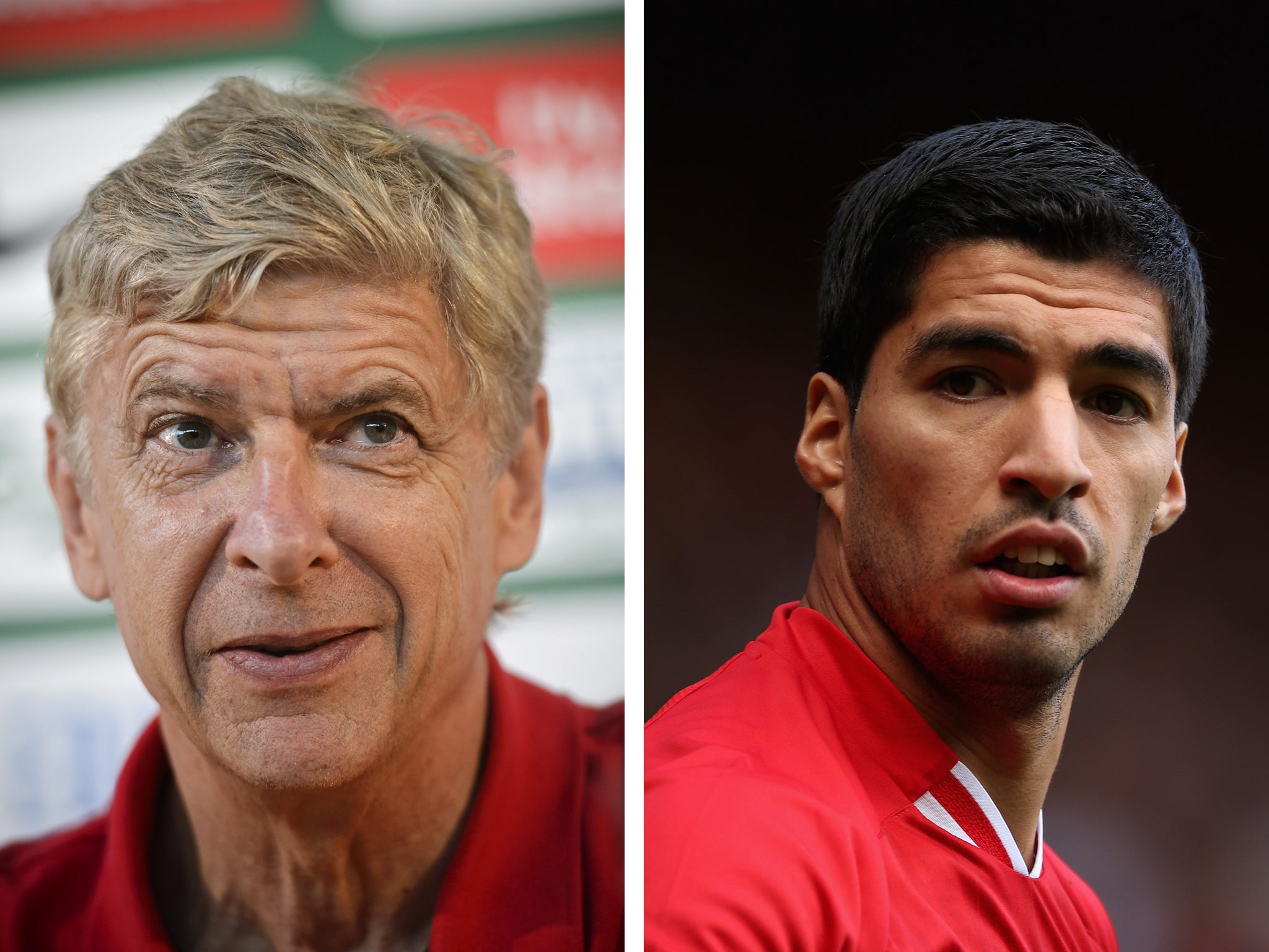 Arsene Wenger remains interested in signing Luis Suarez